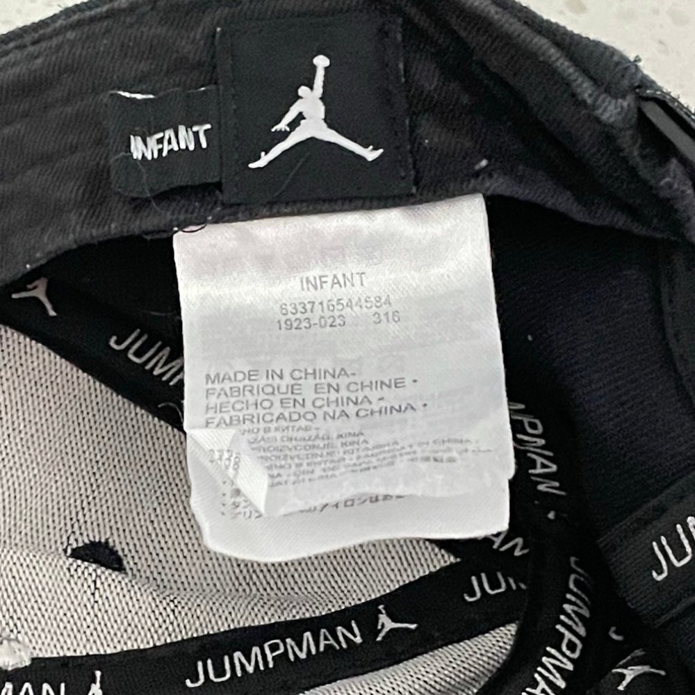 Infant Michael Jordan Hat Jumpman Snapback - Picture 4 of 4